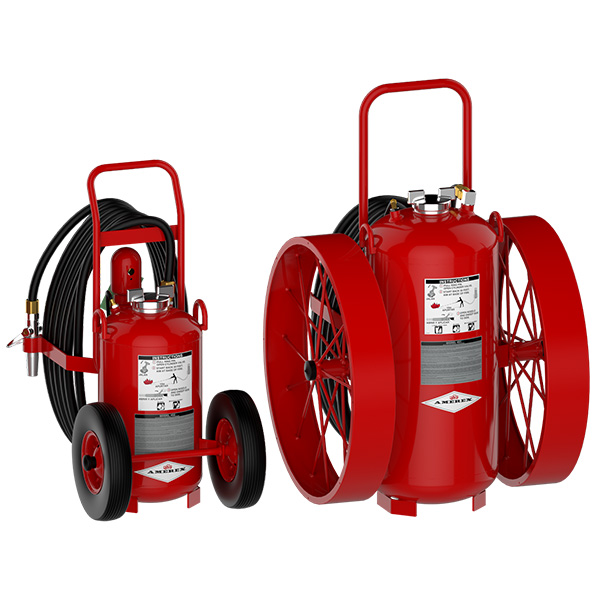 wheeled extinguishers